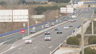 Más de 1.800.000 de desplazamientos en las carreteras aragonesas en Navidad./ CARTV