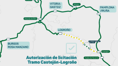 Plano de situación del nuevo tramo. / Ministerio de Transportes