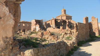 El Watch de este año incluye las ruinas del Pueblo Viejo de Belchite. / Aragón TV