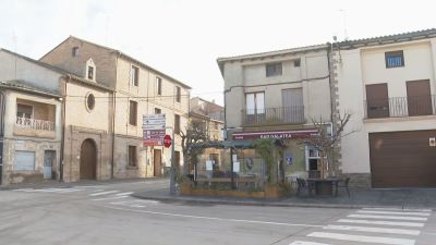Calle de Mallén donde se produjo el suceso./ Aragón TV