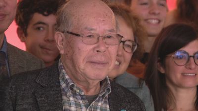 Shigemitsu Tanaka, superviviente Nagasaki./ Aragón TV