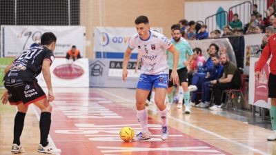 Un momento del partido del Wanapix Sala 10 ante el Noia