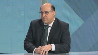 Jesús Royo en el plató de Buenos Días de Aragón TV / Aragón TV