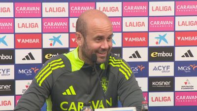 Miguel Ángel Ramírez en la rueda de prensa previa al partido ante Cádiz.