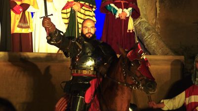Aragón TV retransmitirán este sábado, desde las 18:20, esta recreación histórica. / Aragón TV