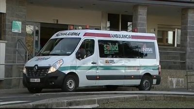 Una ambulancia de las que presta servicio en Jaca. / Aragón TV