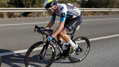 Pablo Castrillo, durante la etapa. Foto: Sprint Cycling