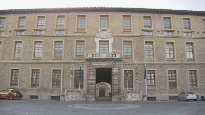Edificio Pignatelli, sede del Gobierno de Aragón./ Aragón TV