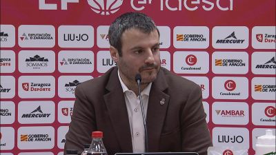 Carlos Cantero en rueda de prensa.