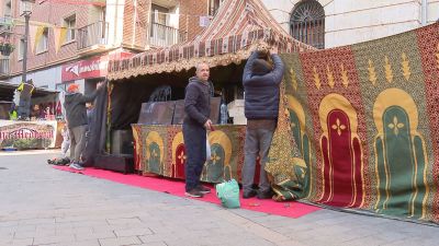 En esta edición, el mercado medieval se ha ampliado hacia la zona de los Fueros. / Aragón TV