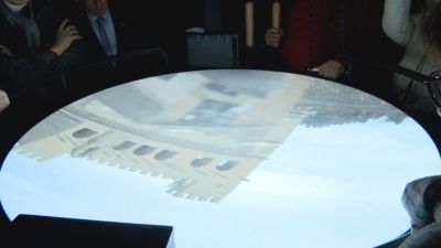 La cámara oscura está ubicada en un antiguo torreón del siglo XV. / Aragón TV