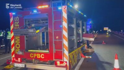 Vehículo de los bomberos de Castellón en el lugar de los hechos. / Bomberos Diputación de Castellón
