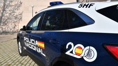 Vehículo de la Policía Nacional. / Archivo