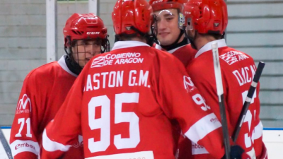 El Club Hielo Jaca busca en San Sebastián el pase a la final de los playoff
