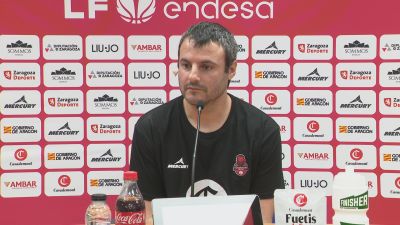 Carlos Cantero durante la rueda de prensa previa