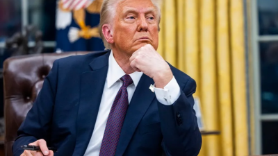 Imagen del presidente Donald Trump en Washington, DC (Estados Unidos) EFE/EPA/Jim Lo Scalzo/Pool