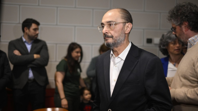 Javier Lambán ha anunciado que no acudirá al Congreso regional del PSOE Aragón. / Europa Press