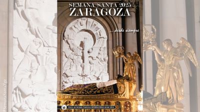 Cartel de la Semana Santa 2025 de Zaragoza. / Ayuntamiento de Zaragoza