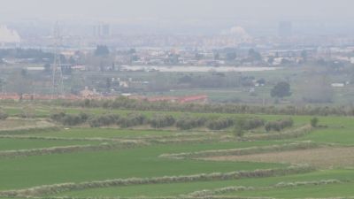 Estos son los terrenos de Villamayor de Gállego donde se ubicará el nuevo centro de datos. / Aragón TV