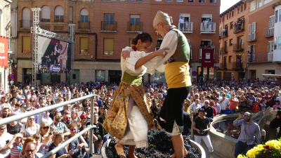 Fiesta de la Vendimia, en Cariñena. / Aragón TV