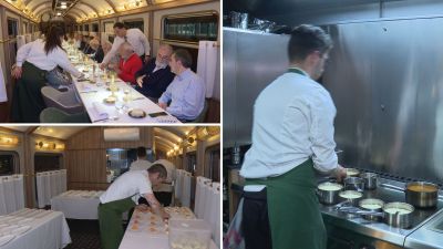 Restaurante Canfranc Express. / Aragón TV
