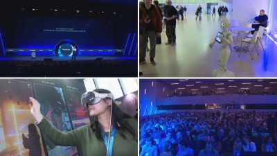 El congreso 'Tha Wave' se celebra en el Palacio de Congresos de Zaragoza. / Aragón TV
