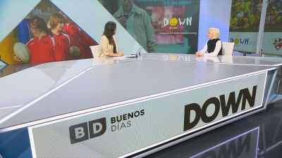 Nieves Doz, presidenta de la fundación Down Huesca. / Aragón TV