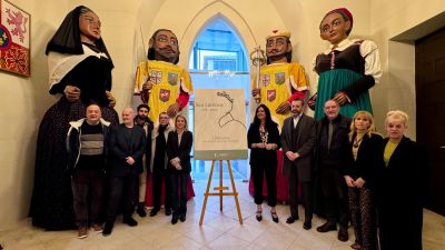 Presentación de los actos en conmemoración del 1.800 aniversario del nacimiento de San Lorenzo. / Aragón TV