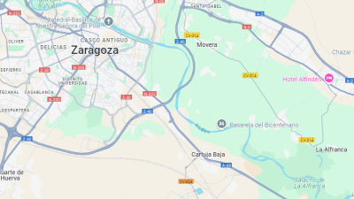 El accidente ha tenido lugar en el kilómetro 227 de la A-68. / Google Maps