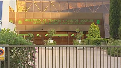 Sede del INSS en Madrid. / Aragón TV