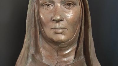 Busto con la reconstrucción del rostro de santa Teresa. / Carmelitas Descalzos