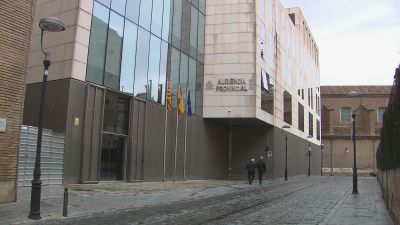Fachada de la Audiencia Provincial de Zaragoza. / Aragón TV