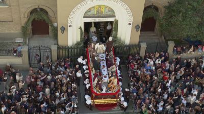 Procesión de la Última Cena en Zaragoza. / Aragón TV