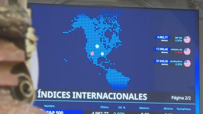 Imagen de la Bolsa de Madrid. / Aragón TV