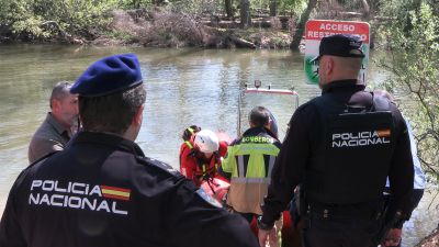 Los servicios de emergencia han encontrado el cuerpo sin vida del joven aragonés desaparecido en Valladolid. / Policía Nacional