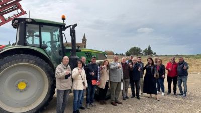 Inauguración de la variante de Marracos para vehículos agrícolas y camiones. / Gobierno de Aragón
