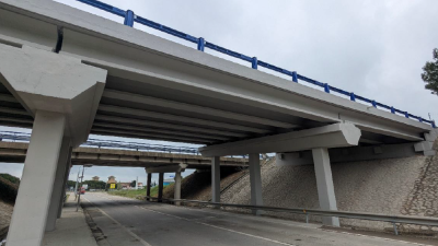 Imagen del viaducto reparado. / Ministerio de Transportes y Movilidad Sostenible