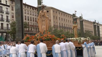 Procesión del Encuentro Glorioso de Zaragoza. / Aragón TV
