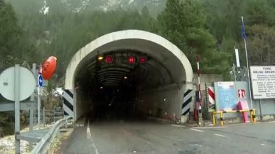 Imagen de archivo del túnel de Bielsa. / Aragón TV