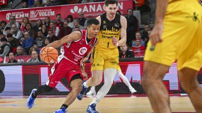 Bell-Haynes, en el último partido jugado en casa. Foto: Basket Zaragoza
