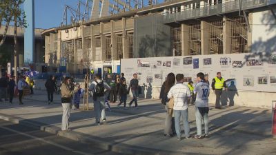 La Romareda, en la capital aragonesa, será testigo esta noche de un duelo con mucho en juego. / Aragón TV
