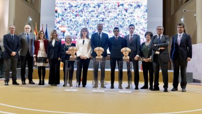 Entrega de los premios Nicanor Villalta, impulsados por el Gobierno de Aragón. / Gobierno de Aragón