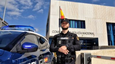 Un policía en prácticas frustra un robo en Zaragoza. / Policía Nacional