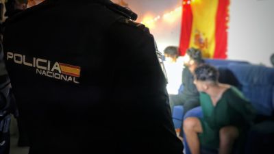 Momento de la detención por parte de la Policía Nacional./ Policía Nacional