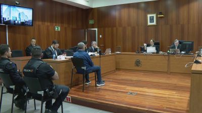 Última sesión del juicio por el crimen de Escatrón. / Aragón TV