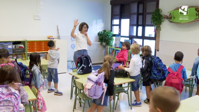 Educación abre una nueva aula en Utebo y aumenta la ratio en ocho centros./ Aragón TV