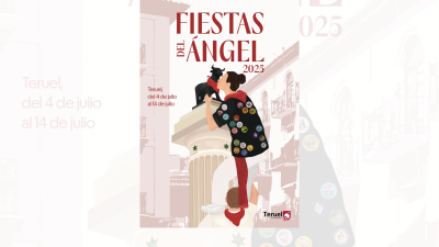 Cartel de las fiestas de La Vaquilla del Ángel 2025 de Teruel. / Mara Tena