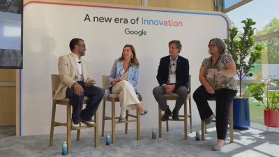 Natalia Chueca ha participado en una reunión con Google. / Ayuntamiento de Zaragoza