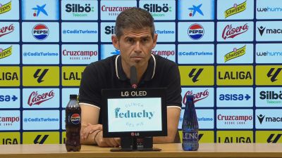 Antonio Hidalgo, durante su comparecencia de este domingo.