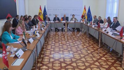 Imagen de la sectorial de esta tarde en Madrid. / Aragón Tv
